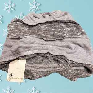 GRACE GRAY COLORBLOCK LIGHTWEIGHT BEANIE - OS -NWT! 
🩶🤩